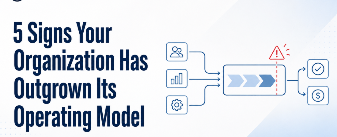 5 Signs Your Organization Has Outgrown Its Operating Model