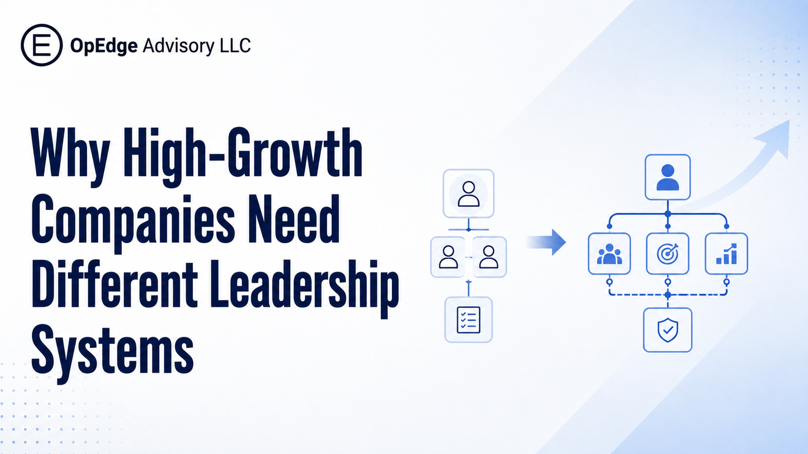 Why High-Growth Companies Need Different Leadership Systems